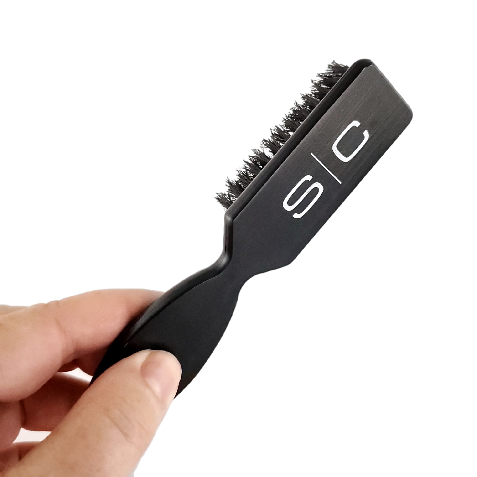Prohair Fade & Blade/Clipper Cleaning Black Brushes - (2 Pcs/Set)