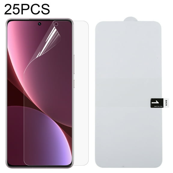 25 PCS Full Screen Protector Explosion-proof Hydrogel Film For Xiaomi 12 Lite
