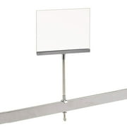 Universal Retail Rack Acrylic Frame Clamp On 5.5" x 7" Sign Holder Card Display, 13" H, 1 Unit