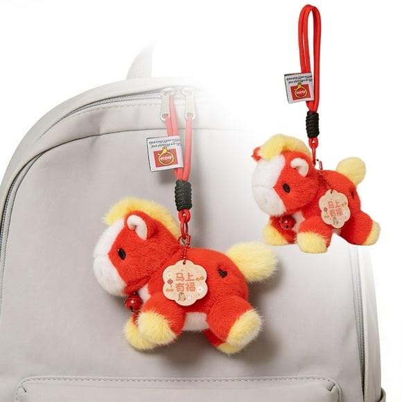 TIELUTT 2026 Année de l'Année Chinoise Poupées Mascotte Mignonnes Maison Intérieur et Extérieur Poupées Suspendues Poupées d'Inquiétude Poupées Shorties Poupées Poupées à l'Intérieur Poupées Ventouses Vêtements de Poupées