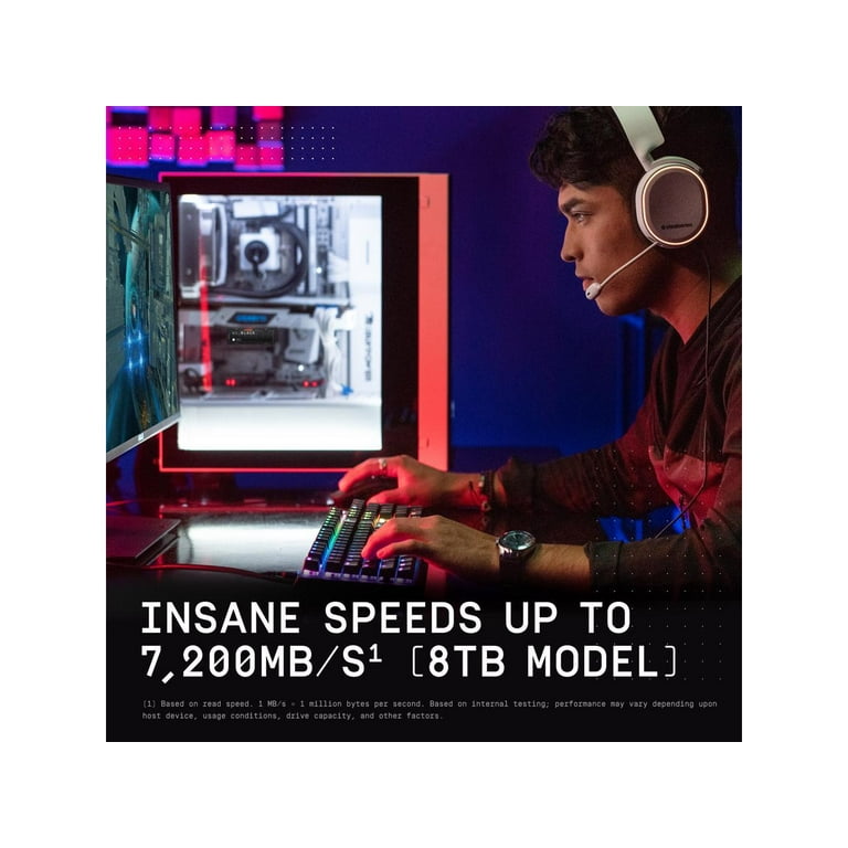 WD_BLACK 8TB SN850X NVMe SSD, Internal Gaming Solid State