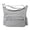 Grey, variant on Women's Multi Pocket Large Capacity Crossbody Bags Lightweight Waterproof Nylon Work Travel Messenger Shoulder Bags Gold