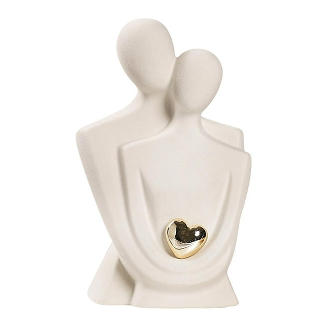 Estatua de una pareja abrazada, estatuilla, regalo de aniversario, figuras, escultura de arte para sala de estar, boda, cumpleaños, recién casados