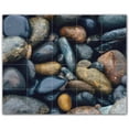 thumbnail image 1 of Picture-Tiles.com: Rocks Ceramic Tile Wall Mural WAL500938-54S. 21.25"W x 17"H using (20) 4.25" x 4.25" Ceramic Tiles-Satin Finish, 1 of 3