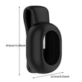 thumbnail image 2 of Compatible Con Garmin Running Dynamics Pod Funda Protectora Funda Protectora De Silicona Clip De Acero Resistente Al Agua Yuarrent EL017643-02, 2 of 5