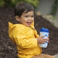 thumbnail image 2 of Chicco 9oz. Glow in the Dark Insulated Rim Trainer Sippy Cup, 12m+ - Blue, New, 2 of 10