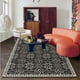 thumbnail image 4 of Alfombra con estampado Retro para sala de estar, decoración del hogar, alfombra para los pies de la cama, sofá minimalista, mesa de centro, Tapis, 러그, 4 of 5