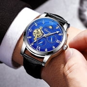 Chenxi Luxury Brand Watch Men Automatic Mechanical Tourbillon Clock Waterproof Leather Business Wristwatches Relogio Masculino - Mechanical Wristwatches