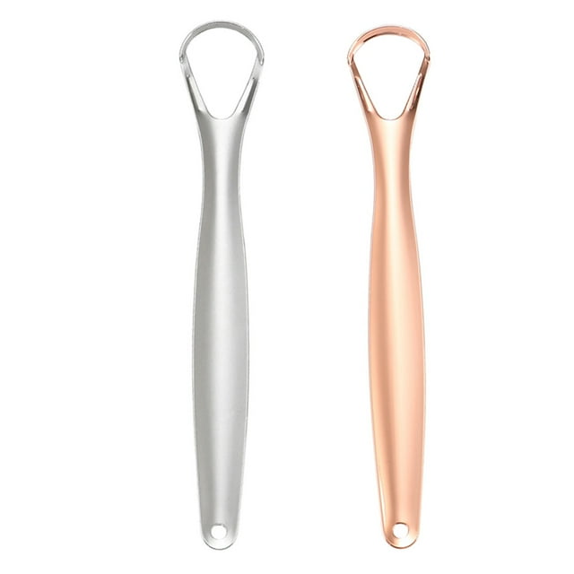 Tongue Scraper, Reduce Bad Breath, Stainless Steel Tongue Cleaners, Tongue Scraper Cleaner for Fresh Breath