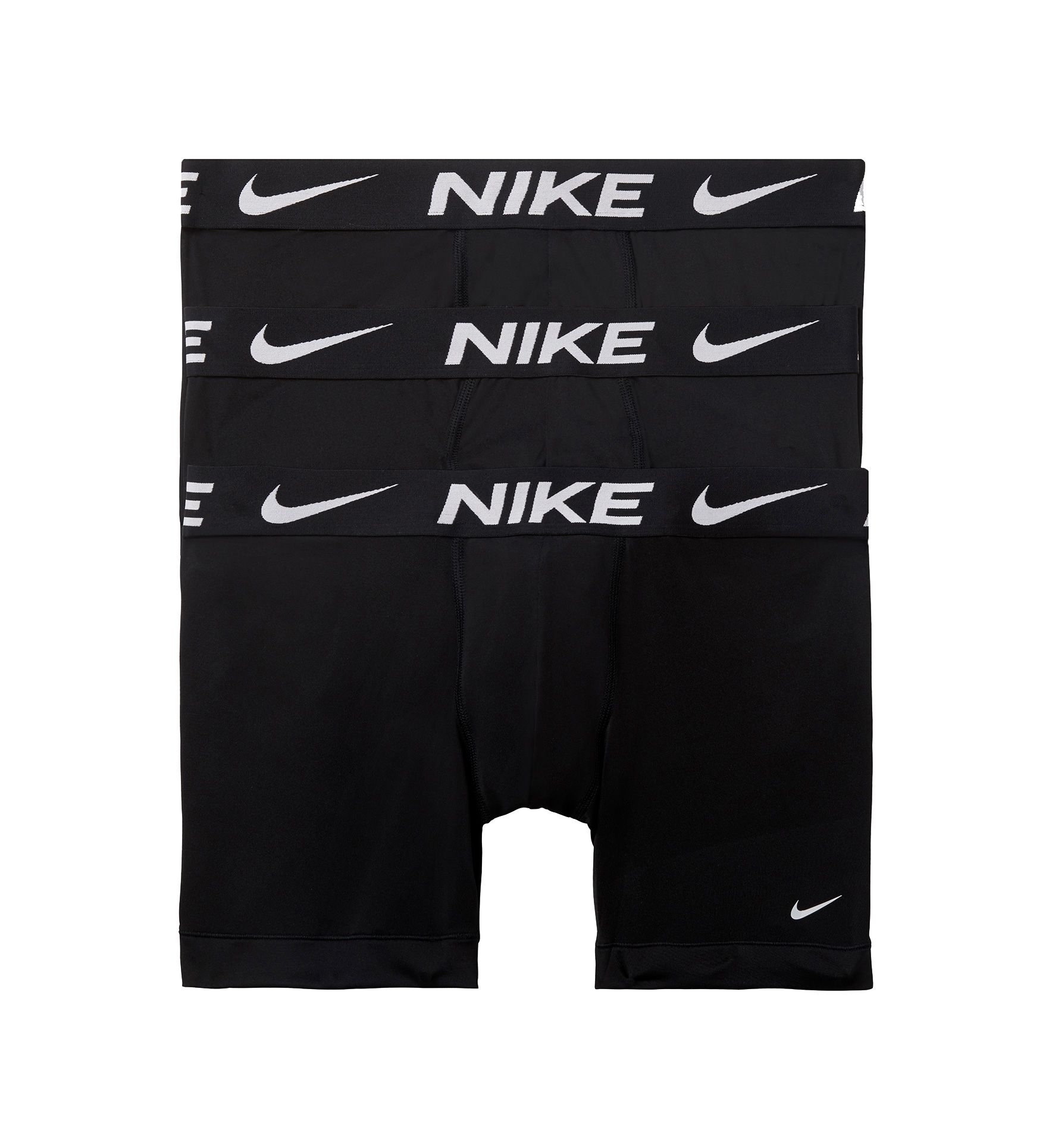 Nike Essential Men's Dri-FIT Microfiber Boxer Briefs 3-Pack Black