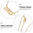 thumbnail image 3 of Houderco Necklace Digital Dorado Para Mujer Con Estilo Sofisticado Y Acabado Premium, 3 of 8