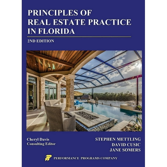 Principles of Real Estate Practice in Florida: 2nd Edition (Hardcover)