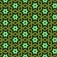 thumbnail image 1 of Ahgly Company Indoor Square Patterned Dark Forest Green Area Rugs, 5' Square, 1 of 6