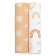 aden + anais Essentials Swaddle Wraps - Keep Rising - 2pk