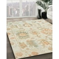 thumbnail image 2 of Ahgly Company Indoor Rectangle Abstract Brown Oriental Area Rugs, 4' x 6', 2 of 6