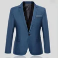 thumbnail image 3 of Chaquetas de vestir negras Chaqueta corta para hombre Abrigos Trajes y blazers para hombre de negocios Estilo coreano corto Moda Primavera 2024 Ropa, 3 of 5