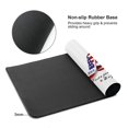 thumbnail image 3 of Kdxio Patriotic Skull Art Print Large Gaming Mouse Pad,Non-Slip Base,Water Resist Keyboard Pad for Gamer,Office & Home,29.5 x 15.8 in, 3 of 6