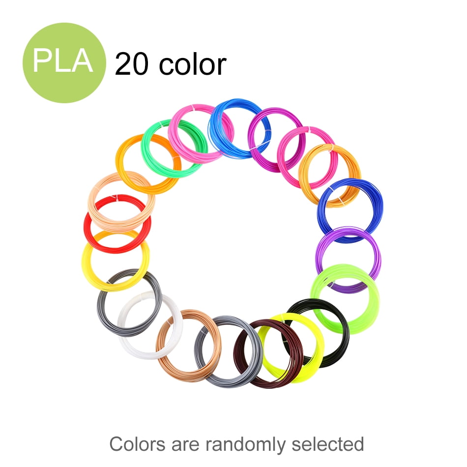 1.75mm 20 Colors 3D Pen Filament PLA Filament 3D Printing Filament PLA Plastic