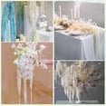 thumbnail image 7 of Triani 5Pcs Amaranthus Flower 16-28 Inch White Preserved Amaranthus Flowers Beautiful Giant White Flower Vines Decorative for Home Decor Wall Decoration(White), 7 of 7
