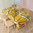 thumbnail image 3 of Lemon Summer Fruit Tablecloth,Wipeable Polyester Table Cover for Rectangle Tables,Foldable Tablecloth Cute Tablecloths for Dining Room Camping Indoor Outdoor, 3 of 6