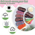 thumbnail image 3 of 12 Pairs Non-Slip Yoga Socks With Grips Women Anti-Slip Socks Sticky Grips, 3 of 5