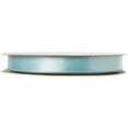 thumbnail image 3 of Offray Ribbon, Powder Blue 3/8 inch Single Face Satin Polyester Ribbon, 18 feet, 3 of 5