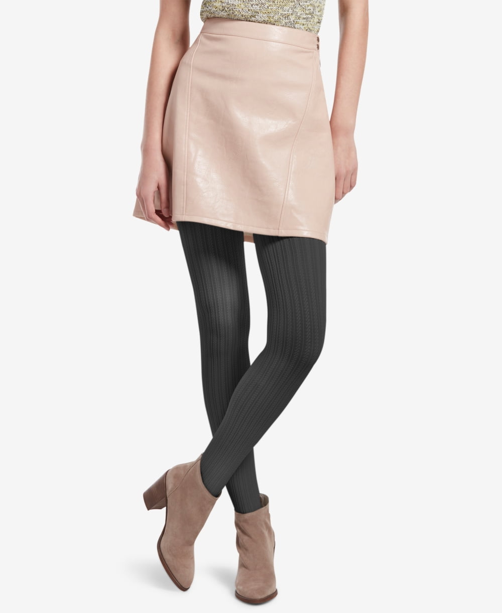 cable knit womens tights