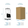 thumbnail image 4 of Licuadora Jade Electro 9 Velocidades 1000 W 1.5 L Tritan con Panel Touch C0541-00 Color Gris, 4 of 8