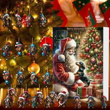 2024 Dachshunds Advent Calendar | 24-Day Christmas Countdown Calendar | Cute Gift for Children and Family