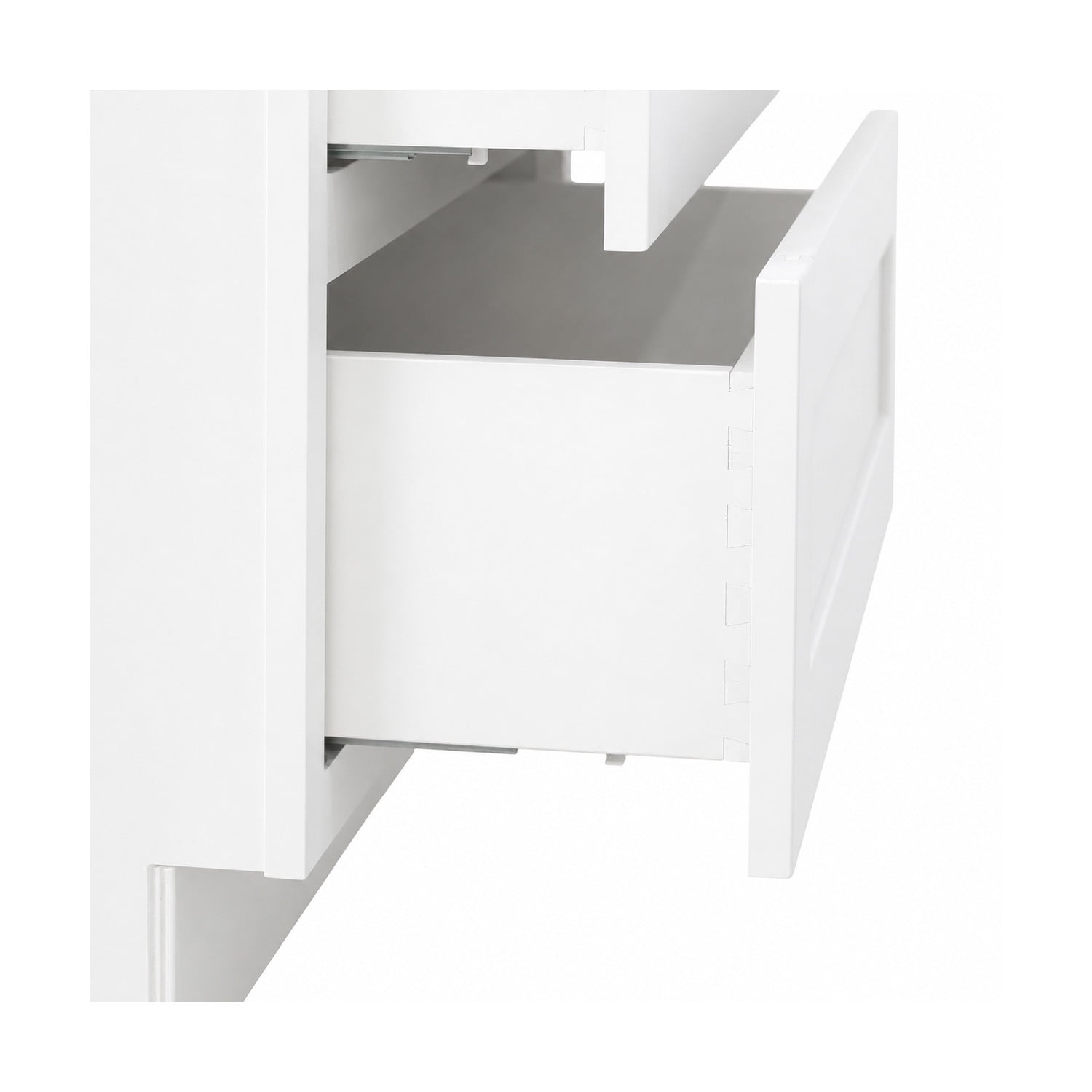Design House Brookings Kitchen Drawer Cabinet, White, 24"