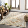 thumbnail image 2 of Surya Bodrum BDM-2316 83 x 108" Rectangle Fabric Rug in Saffron/Brown/Light Sage, 2 of 8