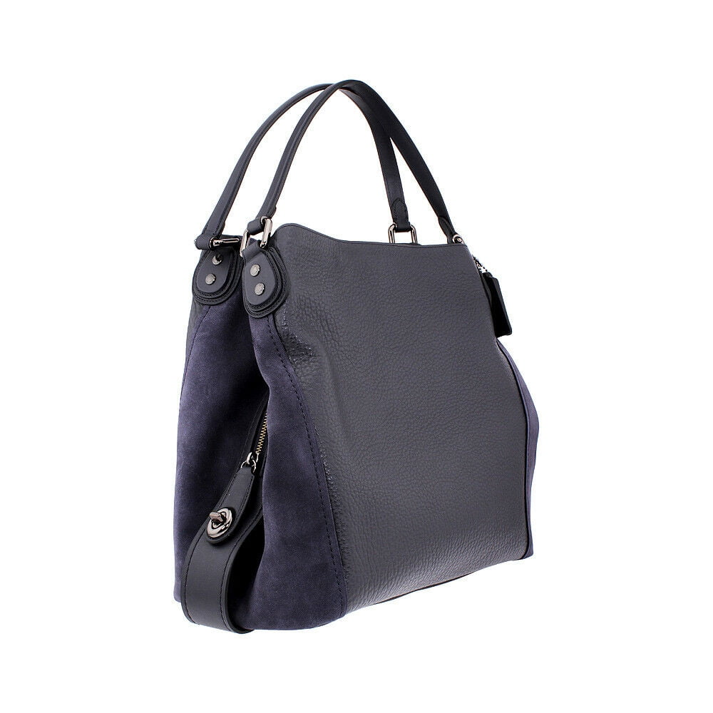 coach edie 28 navy