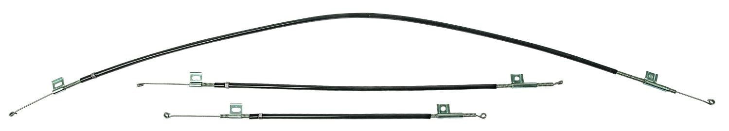66 CHEVELLE A/C AND HEATER CONTROL CABLE SET 