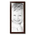 thumbnail image 2 of ArtToFrames 10x23 inch Walnut Picture Frame, Brown Wood Poster Frame (4106), 2 of 8