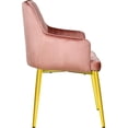 thumbnail image 4 of Set 2 Sillas Sillones Comedor Modernos Terciopelo Elegantes, 4 of 5