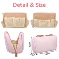 thumbnail image 2 of Bolsa de maquillaje impermeable Qarigey Rosa, 2 of 6
