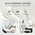 thumbnail image 5 of Greenadscape 1Pack Compact Travel Pillow Neck Cushion Ergonomic Support 15.7x7.9in, 5 of 5