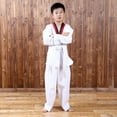 thumbnail image 3 of Bangcool Taekwondo Uniform Traditional Martial Arts Uniform Training Uniform for Kids, 3 of 9