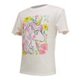 thumbnail image 2 of Playera George para Niña, Manga Corta Cuello Redondo Diseño Dibujo de Unicornio Blanca Talla 8, 2 of 4