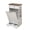 White Single Door, variant on Dog Feeding Station with Storage, Dog Food Cabinet with 2 Feeding Bowls, Flip-Top Pet Storage Cabinet, Pet Food Holder for Dog and Cat
