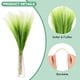 thumbnail image 2 of Uxcell 20 Paquetes de Hierba Pampas Falsa 21.7" para Hogar/Boda Degradado Verde Hierba, 2 of 6