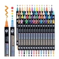 thumbnail image 1 of 48 Colores Marcadores Plumones Punta De Pincel Dual Brush, 1 of 4