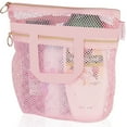 mesh-shower-caddy-portable-shower-bag-with-zipper-shower-tote-ideal-for