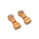 thumbnail image 2 of Vogacara 2 piezas 1/28 Control remoto coche oscilación brazos simulación oruga Metal parte reparación accesorio reemplazo para MINI-Q9 oro Type3 NO3 Vogacara FN011027-03, 2 of 6