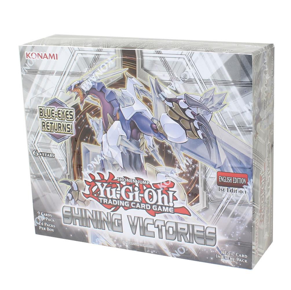 New Yugioh R0V Yugioh Shining Victories 1st Edition Booster Pack