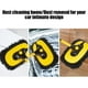 thumbnail image 5 of Juego de repuesto de cepillo para lavado de autos, barra curva de 15 grados, compatible con mopa de lavado de autos, cabezal de mopa de microfibra suave, cabezal de mopa amarillo, 5 of 6