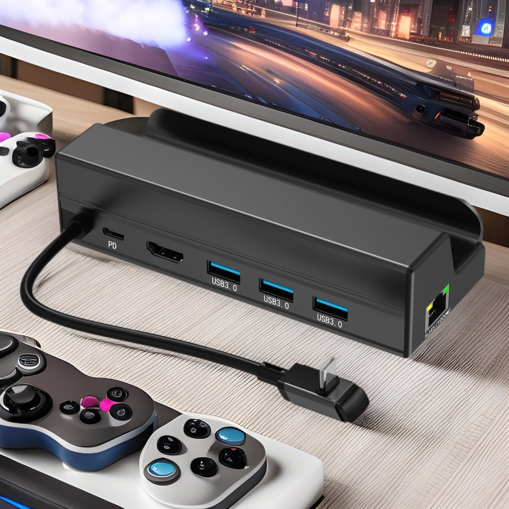 Excellent Aluminum USB C Hub For Gaming Handheld With Rapid Data Transfer And Display Output
