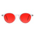 thumbnail image 1 of Gafas TIJN rojas para mejorar el sueño con bloqueo azul y verde, 1 of 7