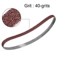 thumbnail image 4 of Bargains Únicos Cinta de Lijado de 1/2 pulgada x 18 pulgadas 40 Granos Cintas de Óxido de Aluminio 5 piezas, 4 of 4