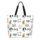 thumbnail image 1 of Fotbe Puppy Bolsa Tote Estética de Lona con Estampado para Mujer - Bolsa Reutilizable de Hombro Casual para Vacaciones, Compras, Trabajo y Gimnasio, 1 of 8